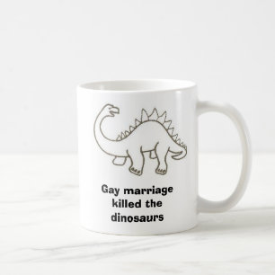 Mug Le mariage homosexuel a tué les dinosaures