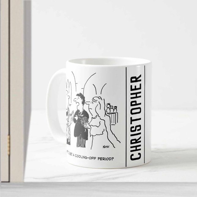 Mug Le marié veut une période de refroidissement (Créateur téléchargé)