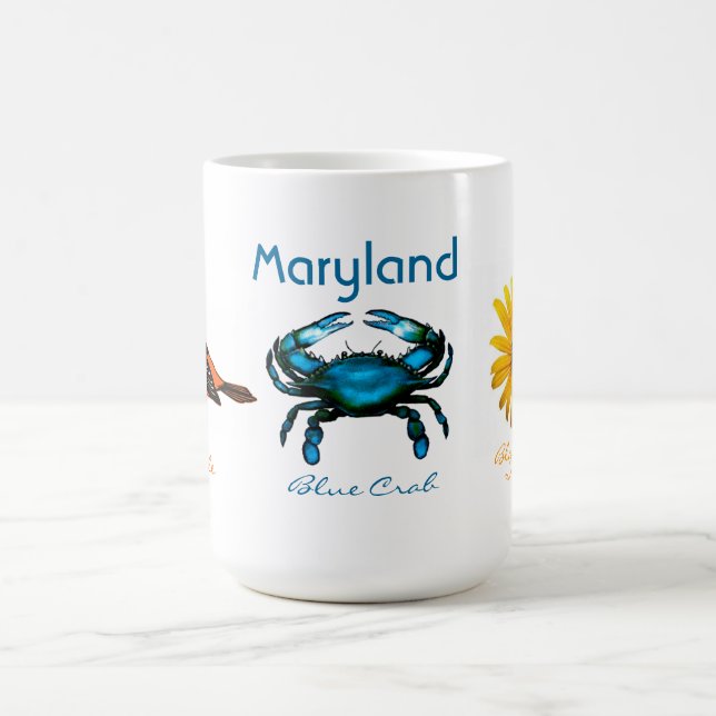 Mug Le Maryland, crabe bleu (Centre)