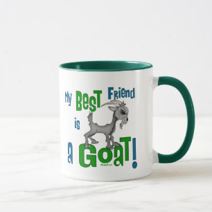 Mug Le meilleur ami est une chèvre