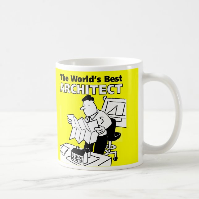 Mug Le meilleur architecte du monde (Droite)