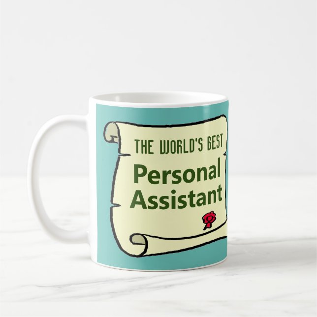 Mug Le meilleur assistant personnel du monde. (Gauche)