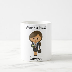 Mug Le meilleur avocat du monde - femelle mignonne de
