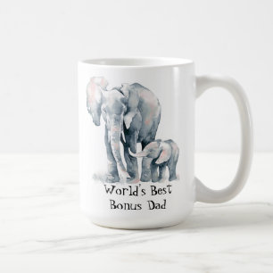 Mug Le meilleur bonus papa du monde animal africain él