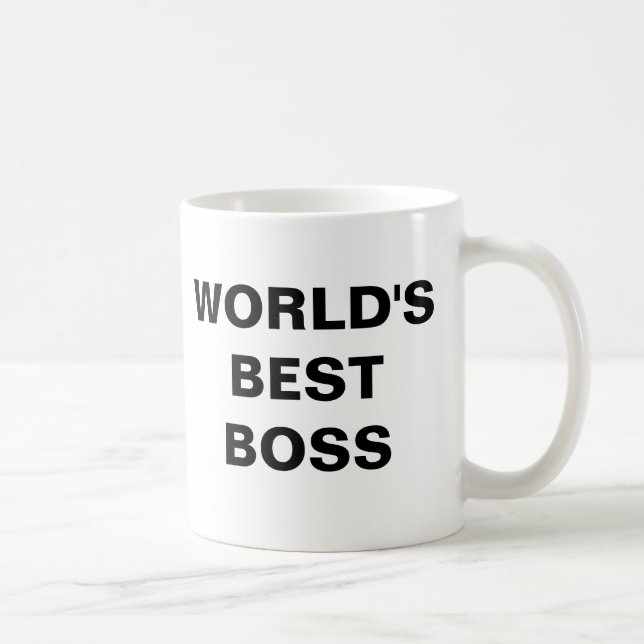 MUG LE MEILLEUR BOSS DU MONDE (Droite)