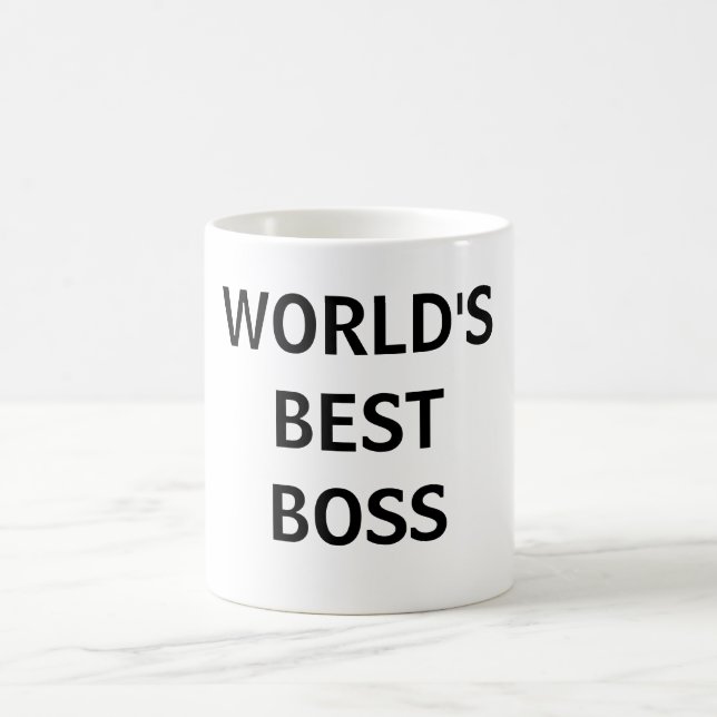 MUG LE MEILLEUR BOSS DU MONDE (Centre)