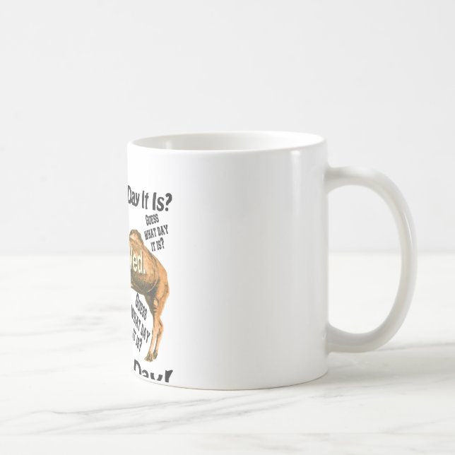 Mug Le meilleur chameau de vente de journée en milieu (Droite)