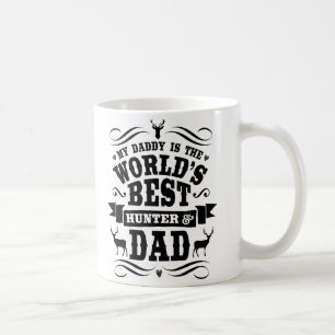 Mug Le meilleur chasseur et le papa du mon monde de