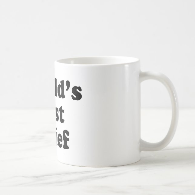 Mug Le meilleur chef du monde (Droite)