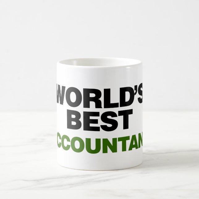 Mug Le meilleur comptable du monde (Centre)