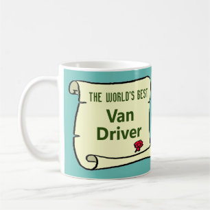 Mug Le meilleur conducteur de Van au monde.