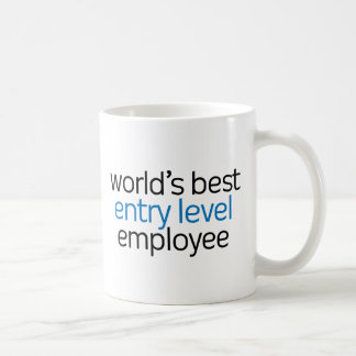 Mug Le meilleur employé de niveau d'entrée du monde