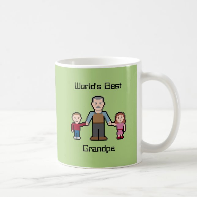 Mug Le meilleur grand-papa du monde fait sur commande (Droite)
