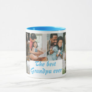 Mug Le meilleur grand-père Ever 4 photos ciel