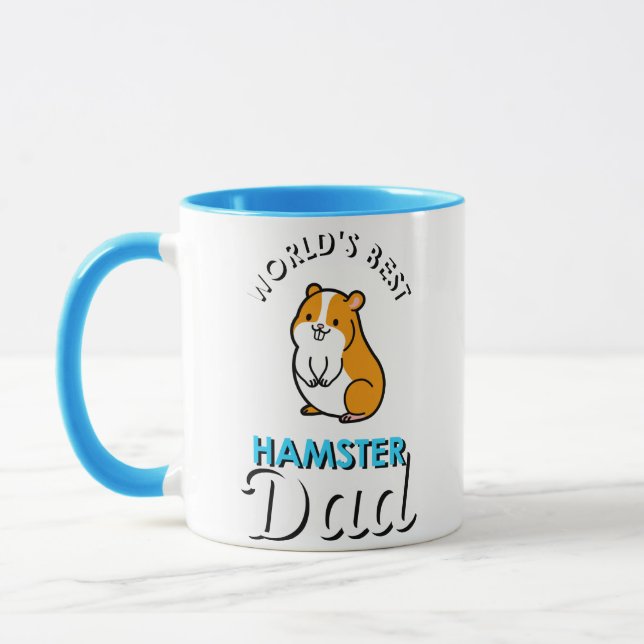 Mug Le Meilleur Hamster Papa (Gauche)