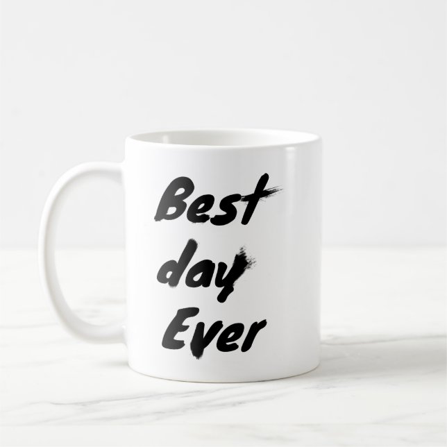 Mug Le meilleur jour jamais (Gauche)