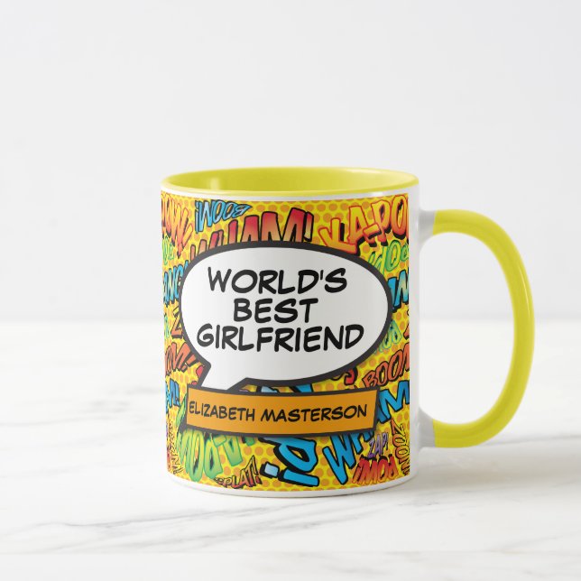Mug Le meilleur livre de bande dessinée moderne amusan (Droite)