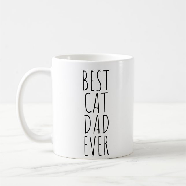 MUG LE MEILLEUR PAPA DE CAT JAMAIS (Gauche)