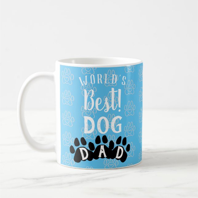 Mug Le meilleur papa de chien du monde (Gauche)