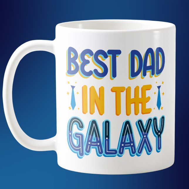 Mug Le meilleur papa de la Galaxie (Créateur téléchargé)