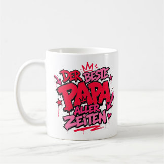Mug le meilleur papa de tous les temps graffiti 13