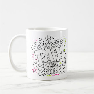 Mug le meilleur papa de tous les temps graffiti 14