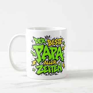 Mug le meilleur papa de tous les temps graffiti 6