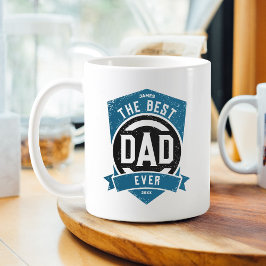 Mug Le meilleur papa jamais moderne cadeau de Fête des