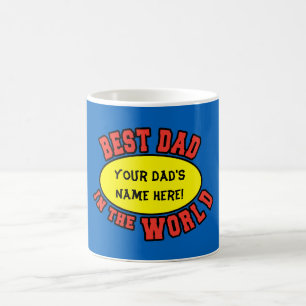 Mug Le meilleur papa pendant la fête des pères de