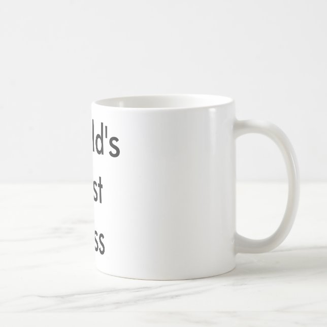 Mug Le meilleur patron du monde (Droite)