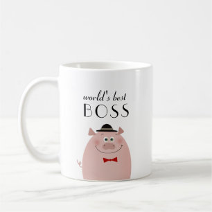 Mug Le meilleur patron du monde drôle