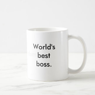 Mug Le meilleur patron du monde (dum)