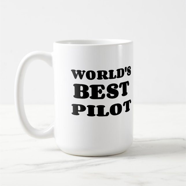 MUG LE MEILLEUR PILOTE DU MONDE (Gauche)