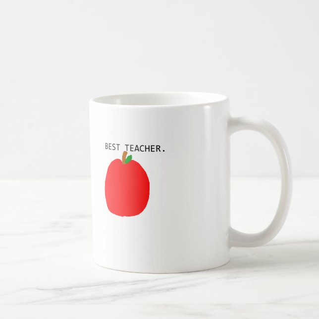 Mug Le meilleur professeur (Droite)