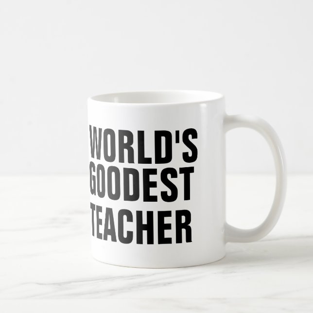 Mug Le meilleur professeur du monde (Droite)