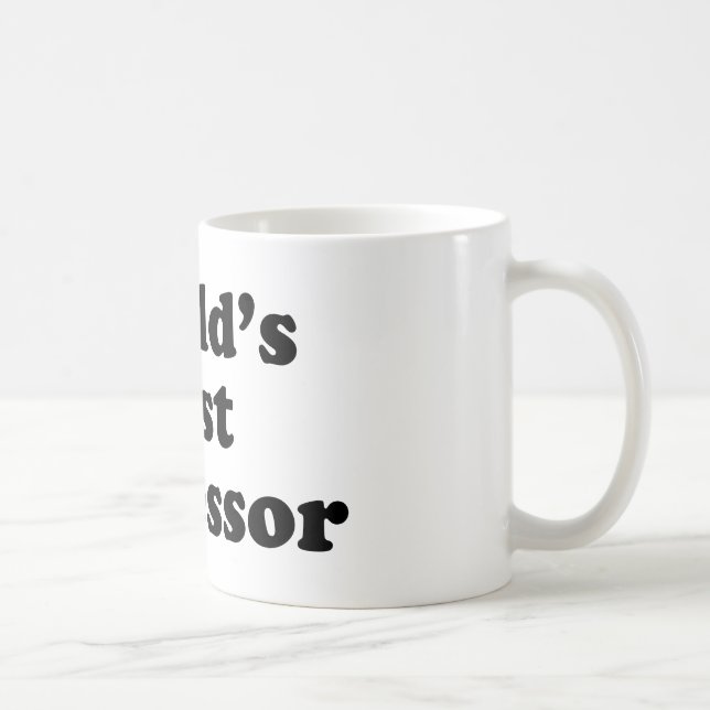Mug Le meilleur professeur du monde (Droite)