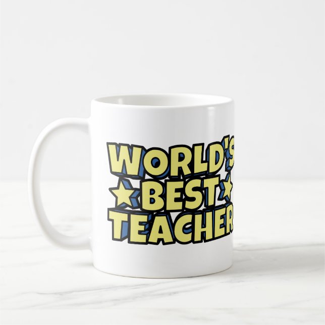 Mug Le meilleur professeur du monde (Gauche)