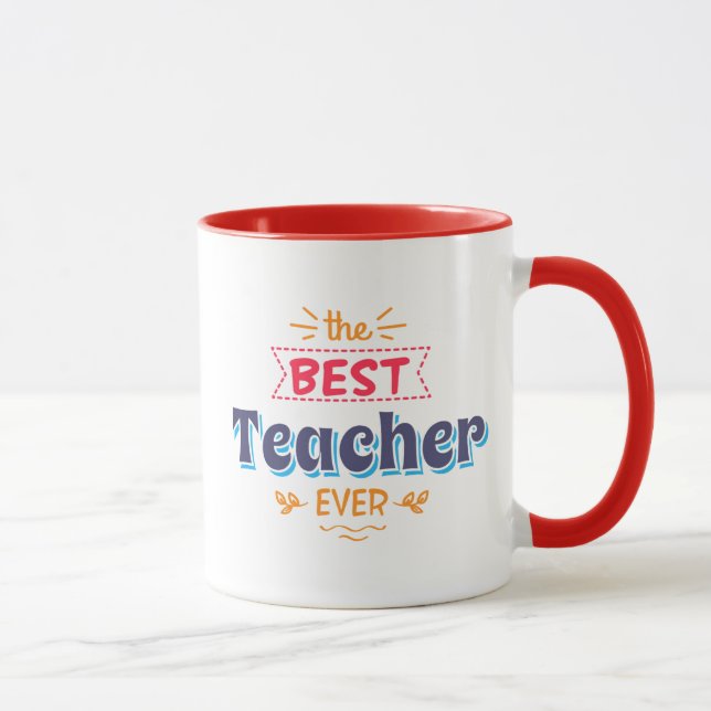 Mug Le meilleur professeur jamais (Droite)