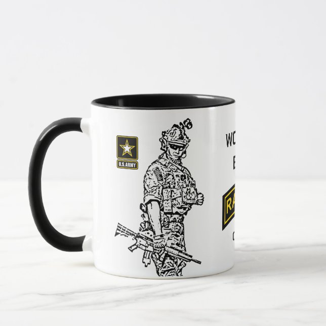 Mug Le meilleur Ranger du monde personnalisé (Gauche)