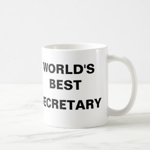 MUG LE MEILLEUR SECRÉTAIRE DU MONDE