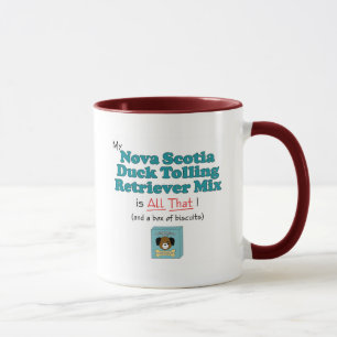 Mug Le mélange de tintement de chien d'arrêt de canard