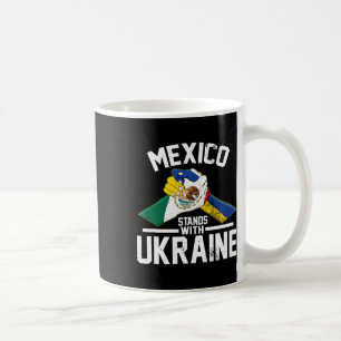 Mug Le Mexique Soutient l'Ukraine Drapeau ukrainien