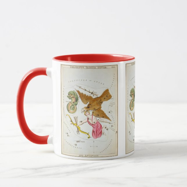 Mug Le miroir de l'Ukraine, la carte céleste de l'astr (Gauche)