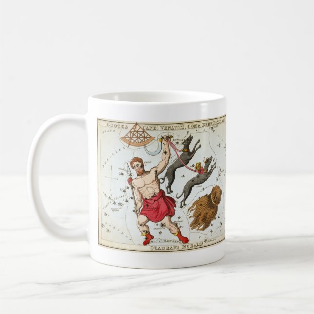 Mug Le miroir de l'Ukraine, la carte céleste de l'astr (Gauche)