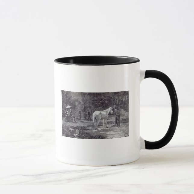 Mug Le modèle patient, de la "heure de loisirs", 1888 (Droite)