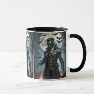 Mug Le monstre de Halloween Steampunk Frankenstein