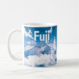 Mug Le Mont Fuji, dans les nuages, Japon