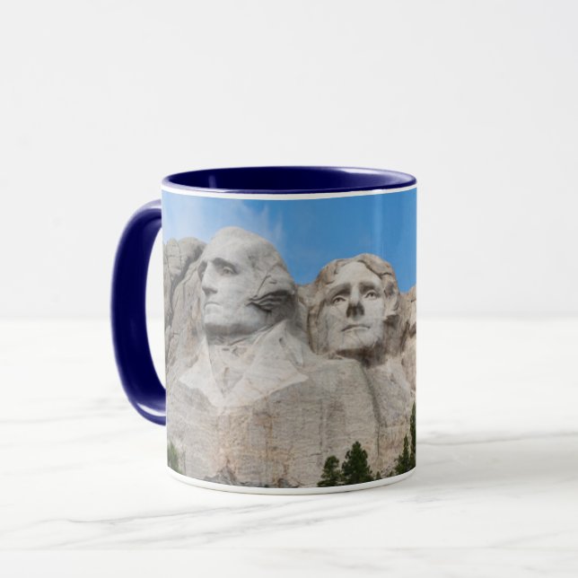 Mug Le Mont Rushmore au printemps (Devant gauche)