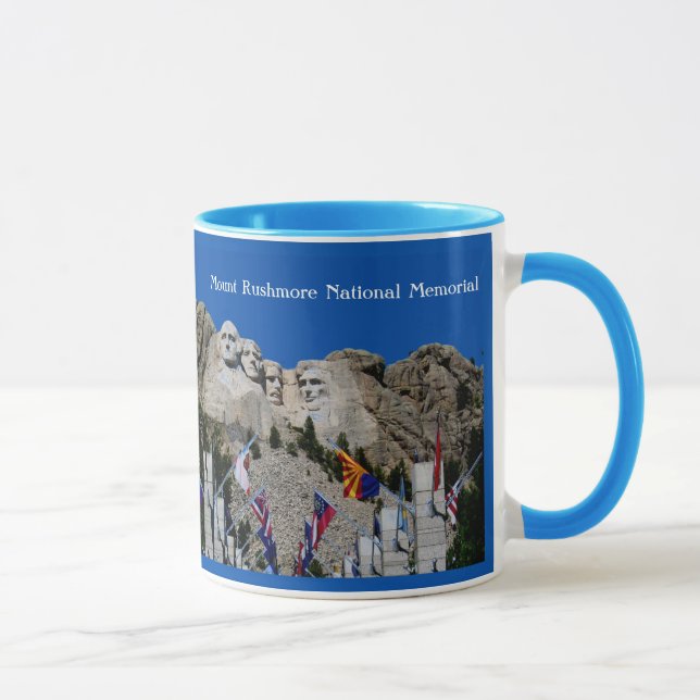 Mug Le mont Rushmore le Dakota du Sud commémoratif (Droite)