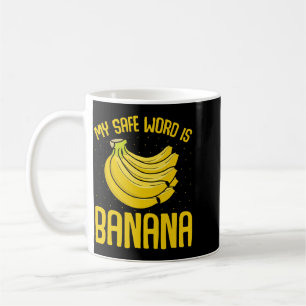 Mug Le mot de sécurité de l'homme est Banana Cadeaux d
